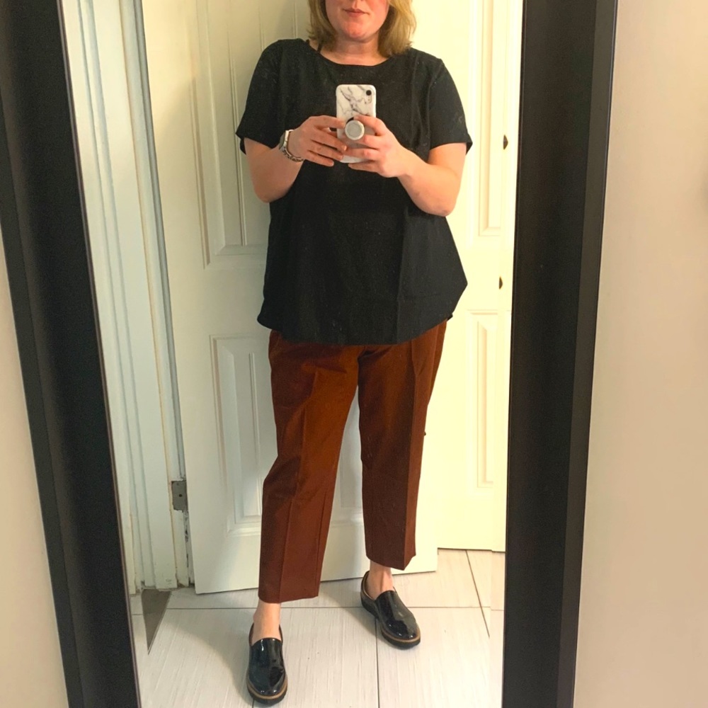 NWT Size 20 High Rise Ankle Trousers - Ava & Viv
